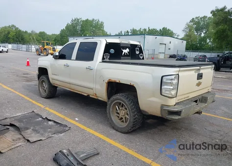 2014 Chevrolet Silverado 1500 2Lz из США, поврежденный, VIN 3GCUKSEC5EG155558